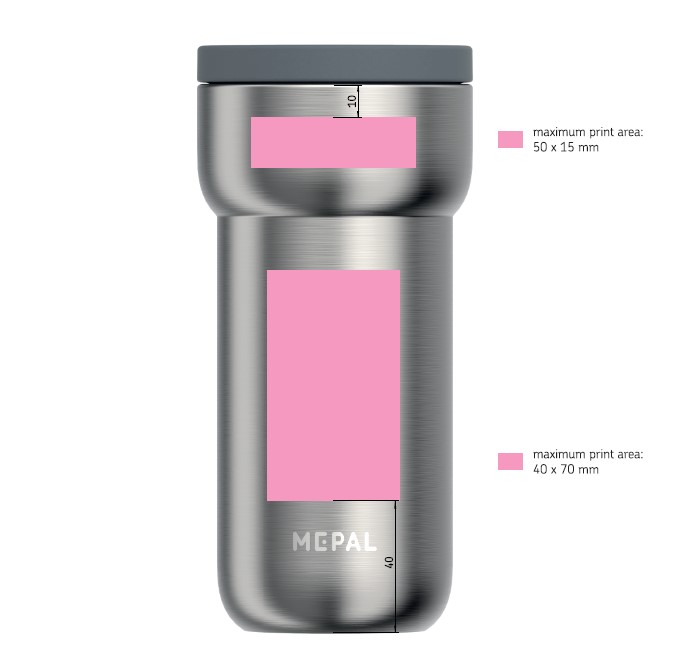 Mepal Thermobecher Ellipse rosa