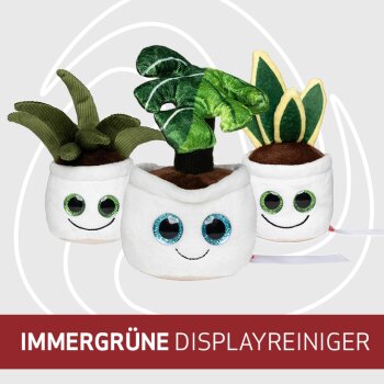 Immergrüne Displayreiniger