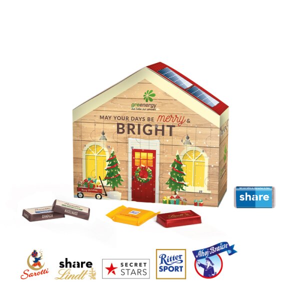 Adventskalender Haus