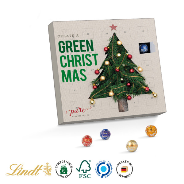 Adventskalender Mini Kugeln