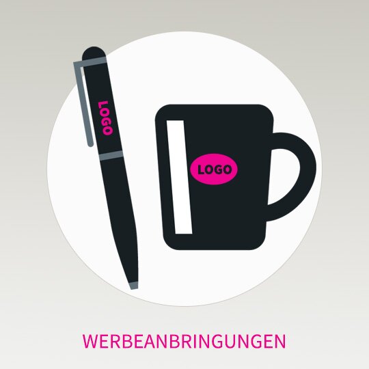 Werbeanbringungen