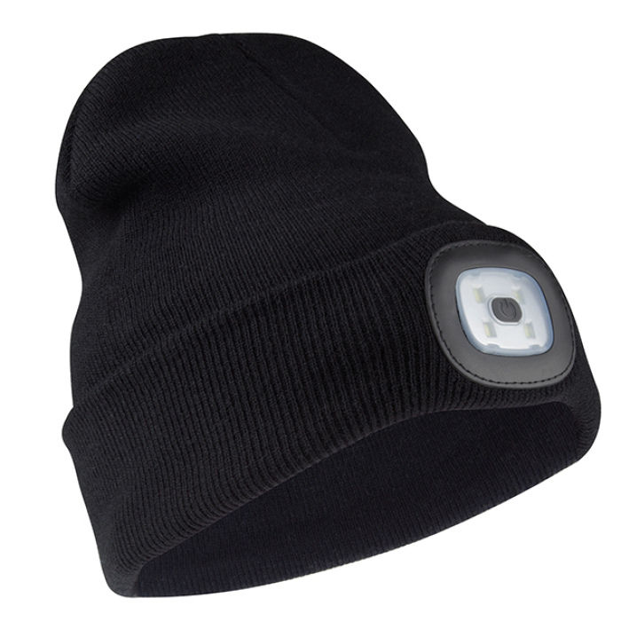 HEADLIGHT - Strickmütze mit Led