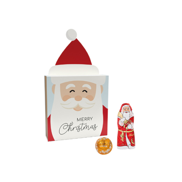 Lindt Präsent im Werbeschuber