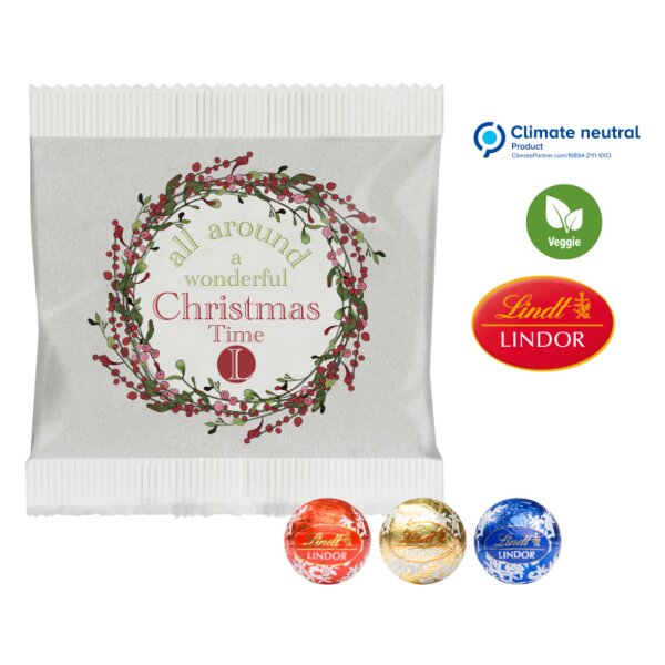 Lindor 3 Pralinés im Papiertütchen
