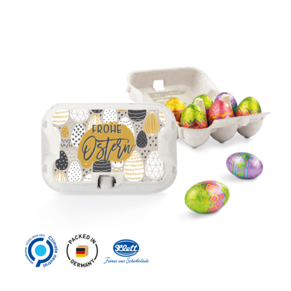 Klett Schoko Eier Sixpack