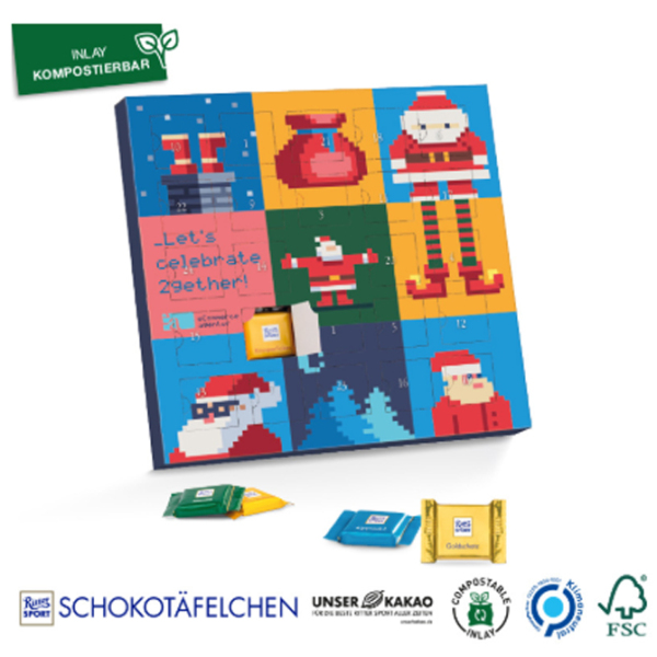 Täfelchen Adventskalender, Ritter SPORT