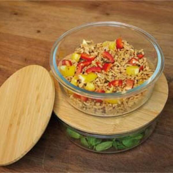 Glasbox "Balance" rund