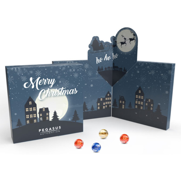 Lindt Lindor Adventskalender "Buch" Popup Eco