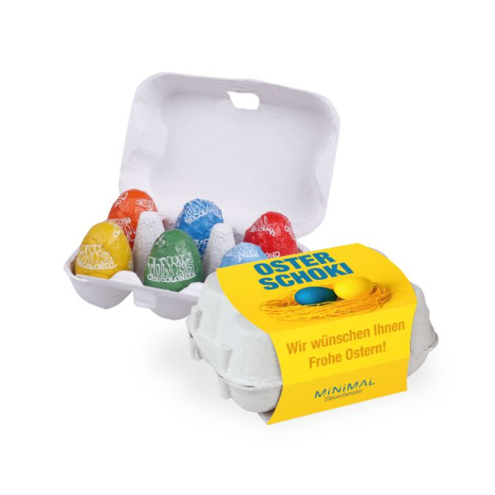 6er Schoko Eier Tony's®