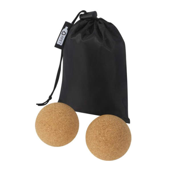 2er Set Yoga Bälle "KORK"