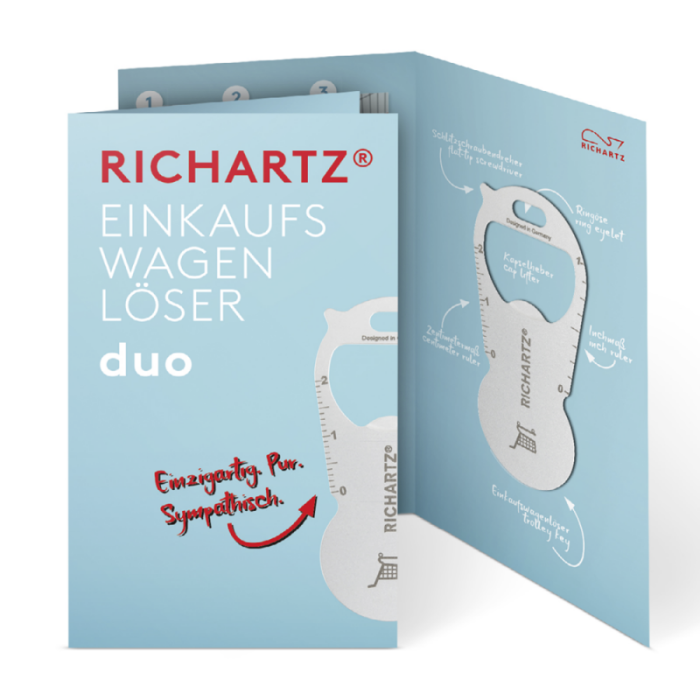 RICHARTZ Einkaufswagenlöser "Duo"