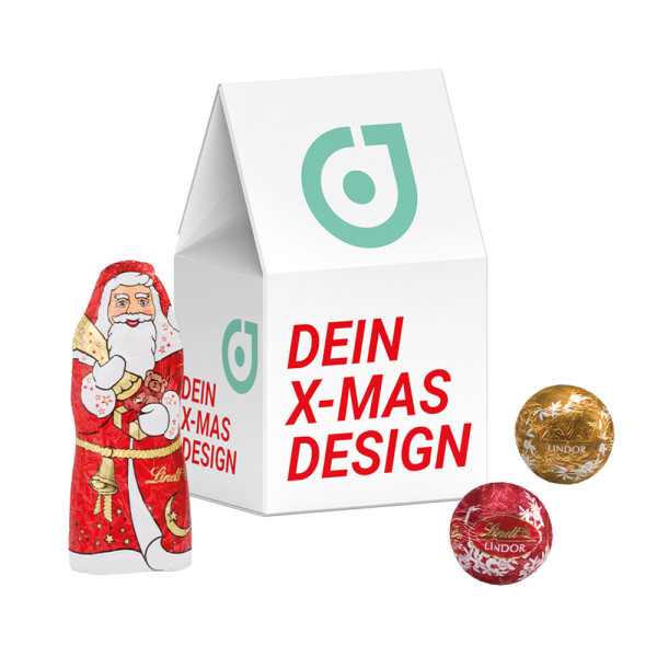 Lindt® Standbodenbox "X-MAS"