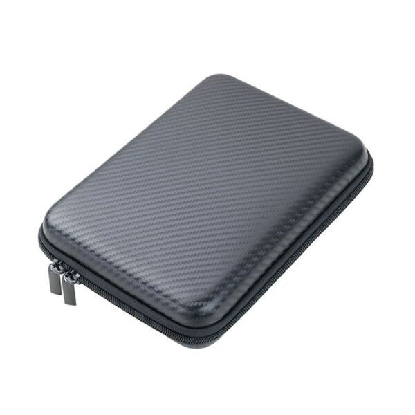 TROIKA® Organizer-Etui "TRAVEL CASE CARBON"
