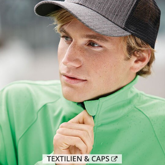Online-Katalog | Textilien & Caps