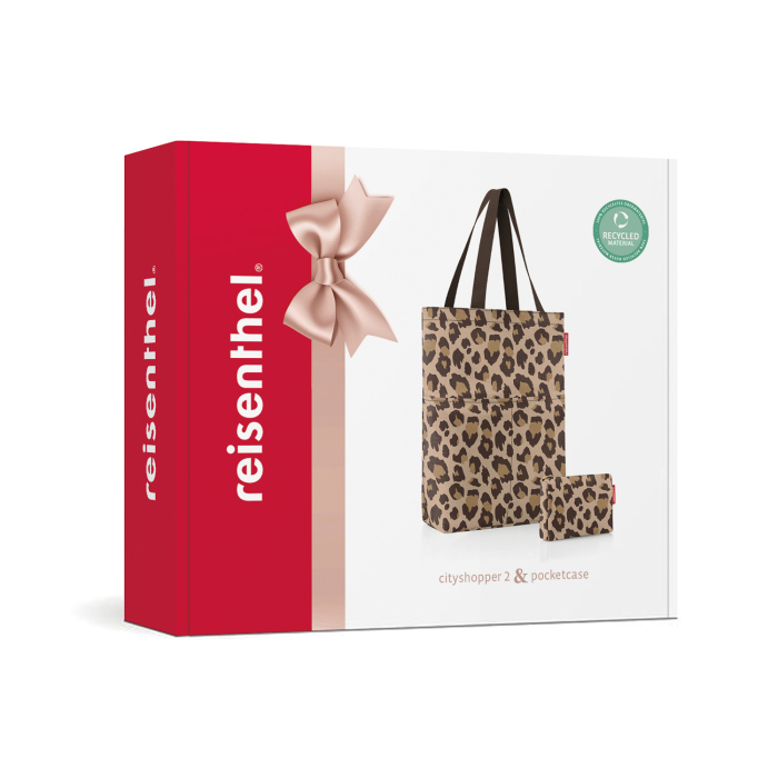 reisenthel Gift Set "Shopping" leo macchiato