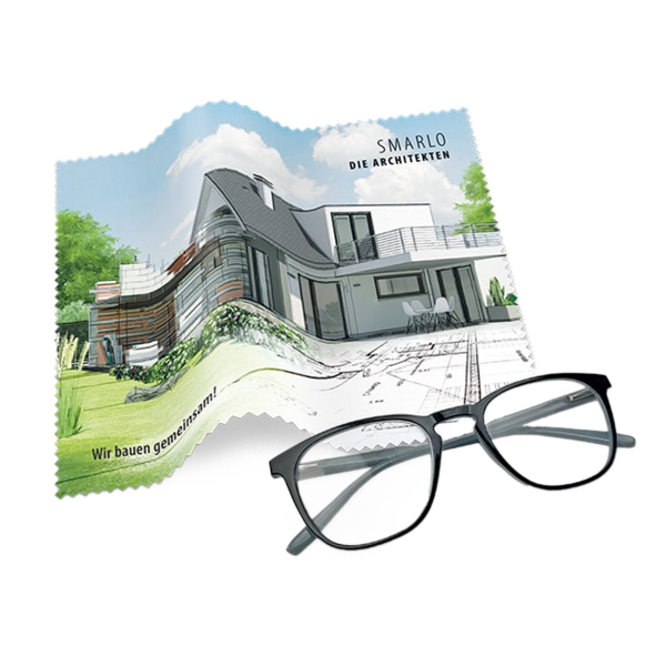 RPET Brillenputztuch 18 x 15 cm