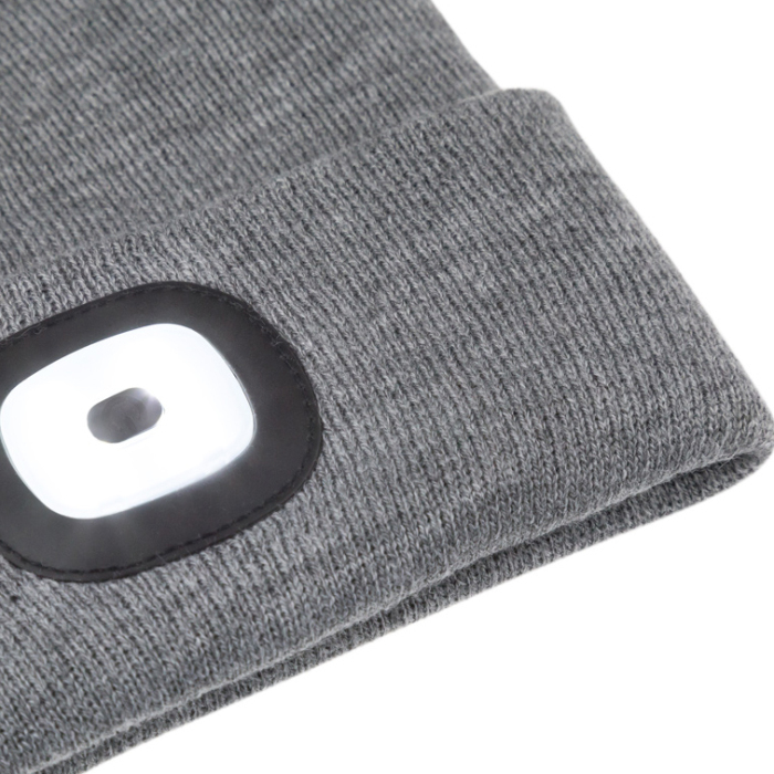 HEADLIGHT - Strickmütze mit Led