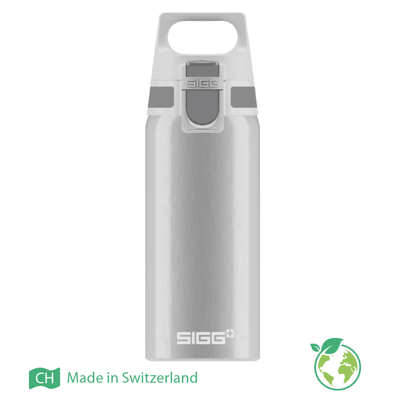 Gourde SIGG En Aluminium Swiss Mountain 0,75L - Sans BPA, Légère, Anti-fuite - Pour Outdoor