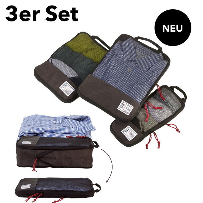 TROIKA Reisetextil Organizer Set