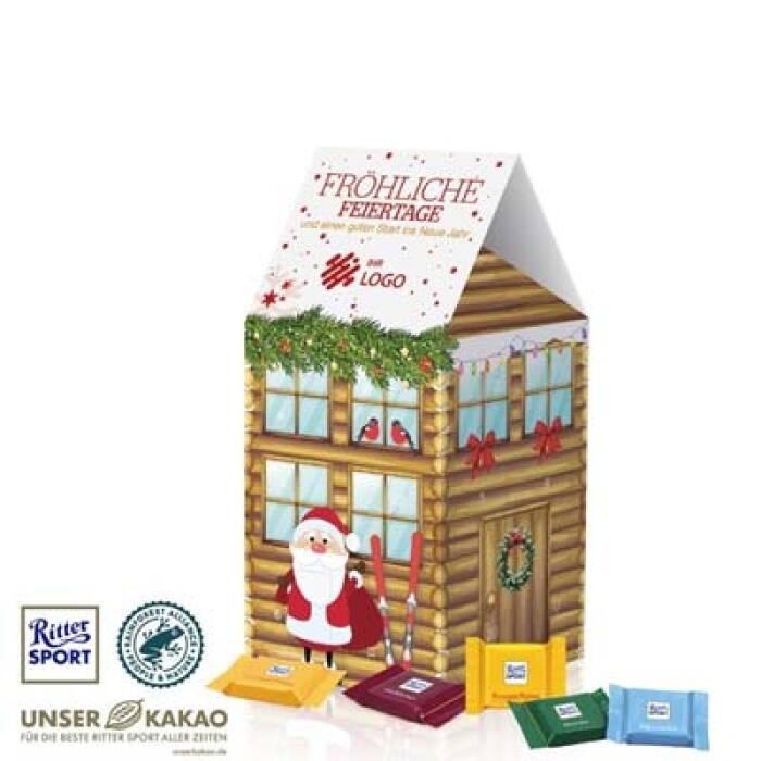 Adventskalender-Haus "XL" mit RITTER SPORT