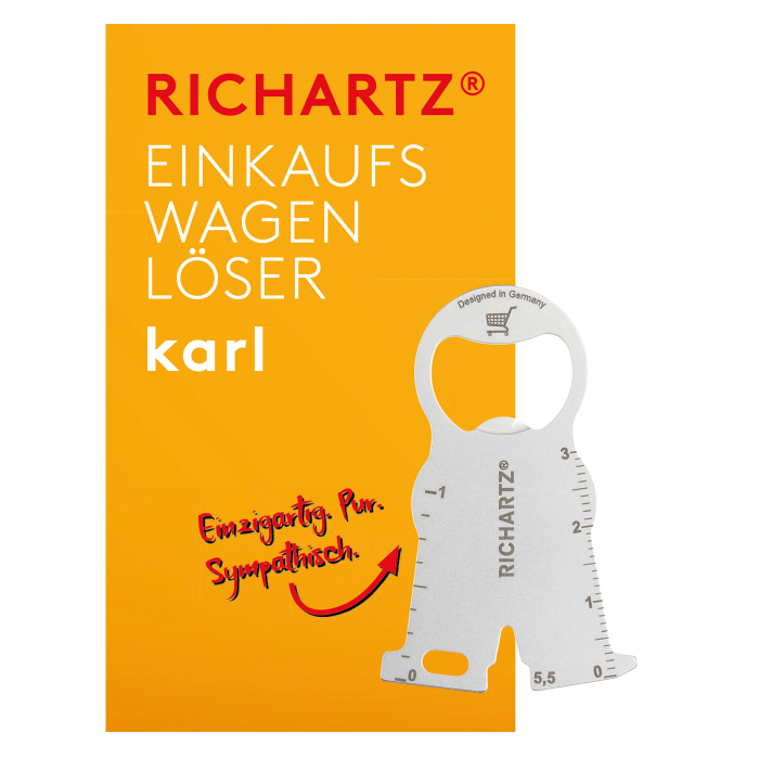 RICHARTZ Einkaufswagenlöser "Karl"