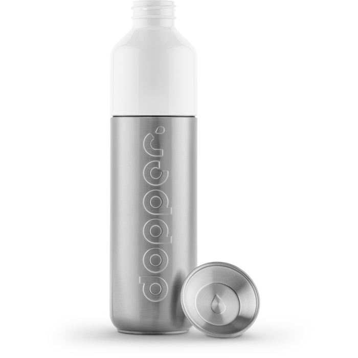 dopper Trinkflasche "Steel silver" 0,49 L