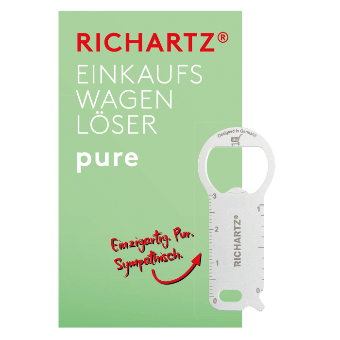 RICHARTZ Einkaufswagenlöser "Pure"