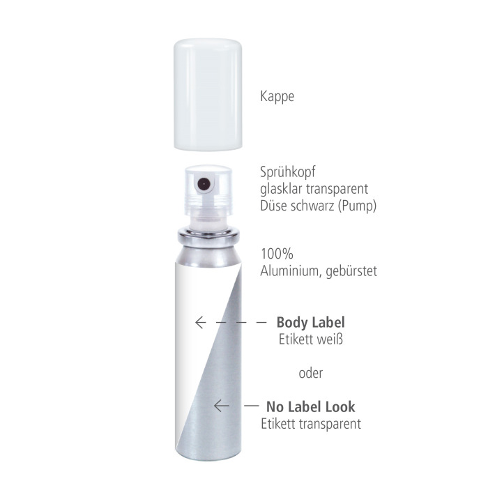 Handreinigungsspray antibakteriell | 20 ml