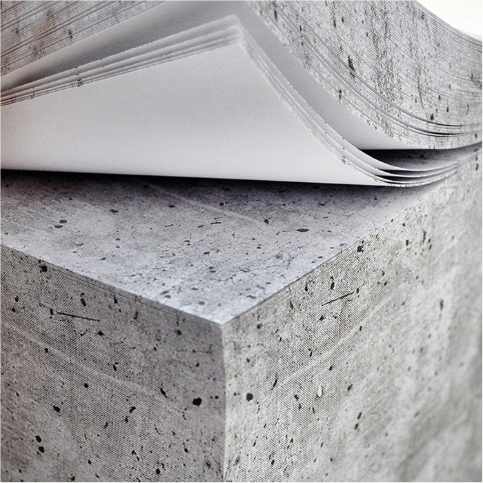 Notizquader Design Edition Beton