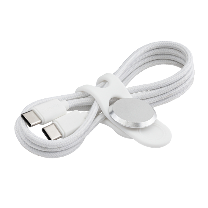 USB-C Kabel mit Kabelbinder