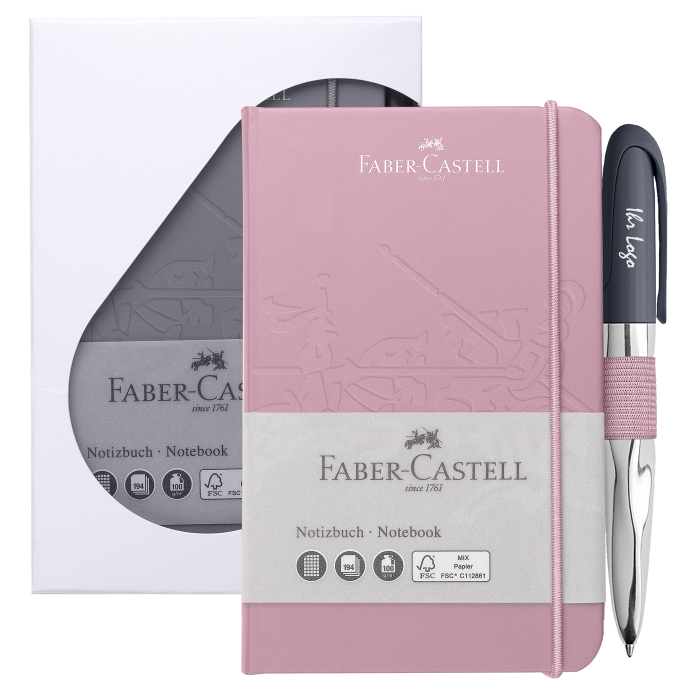 FABER-CASTELL Set mit Notizbuch