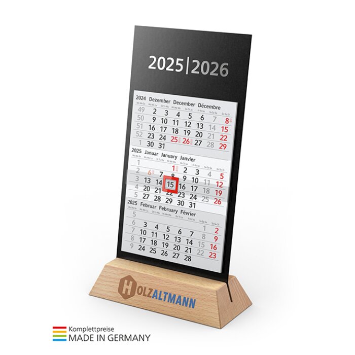 Tischkalender Wood