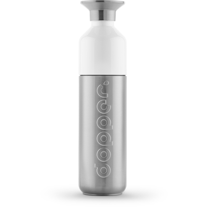 dopper Trinkflasche "Steel silver" 0,49 L