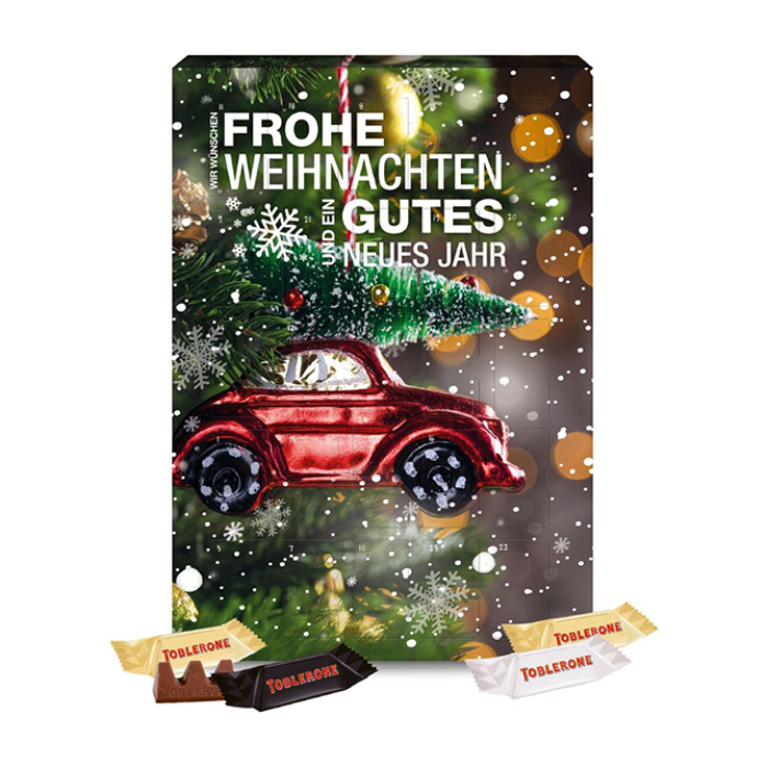 Adventskalender mit TOBLERONE