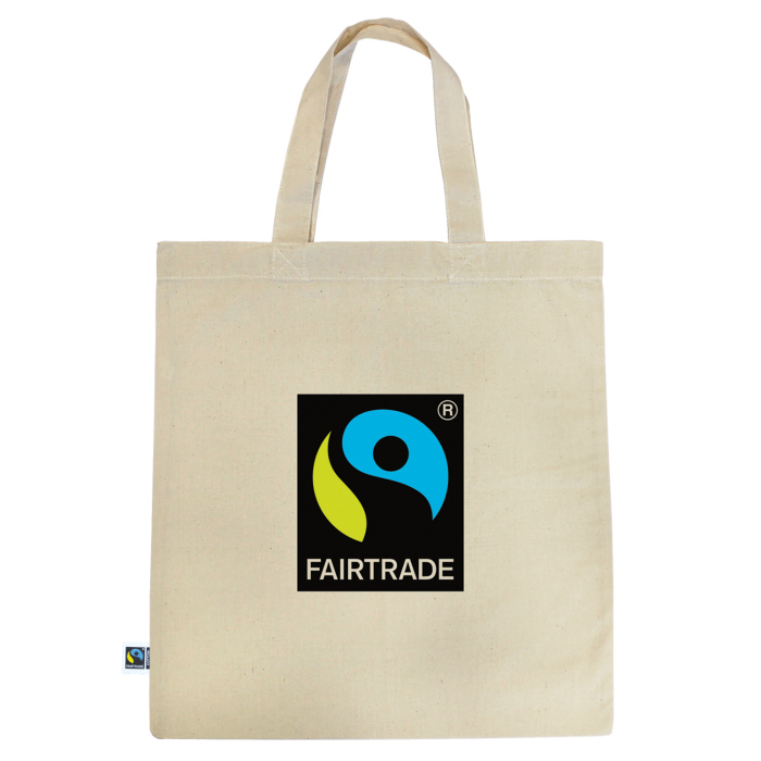 FAIRTRADE Baumwolltasche "natur"