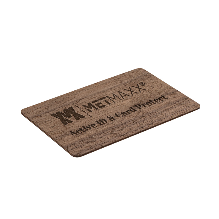 RFID Blocker Card "Wood"