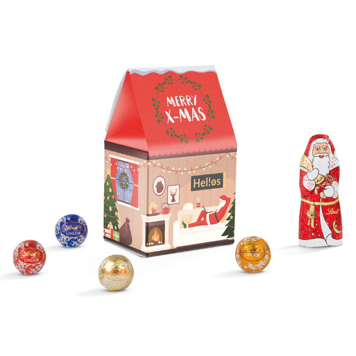 LINDT Standbodenbox Weihnachten