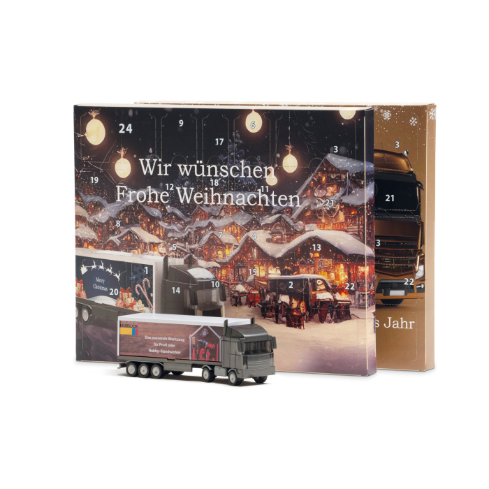 Adventskalender Bausatz "Sattelschlepper"