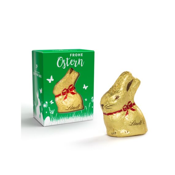 Lindt Mini Goldhase in Werbekartonage