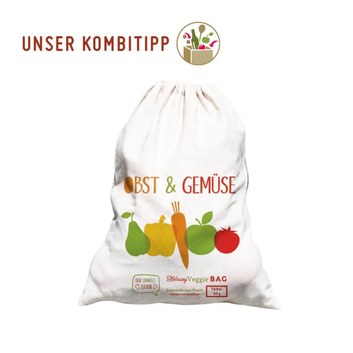 HALFAR Mehrwegbeutel VeggieBag "Organic"