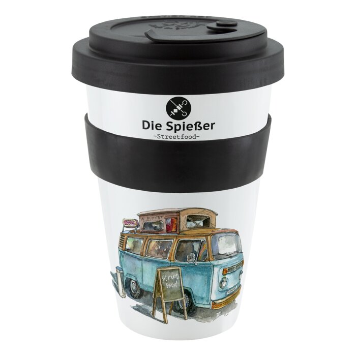 Porzellanbecher "Coffee2Go L" Made in Germany