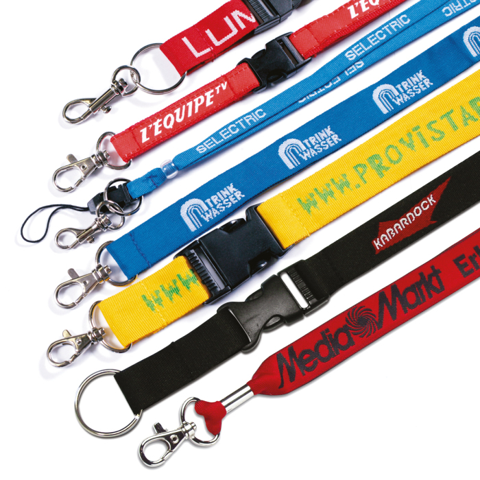 Lanyards & Schlüsselanhänger mit Logo