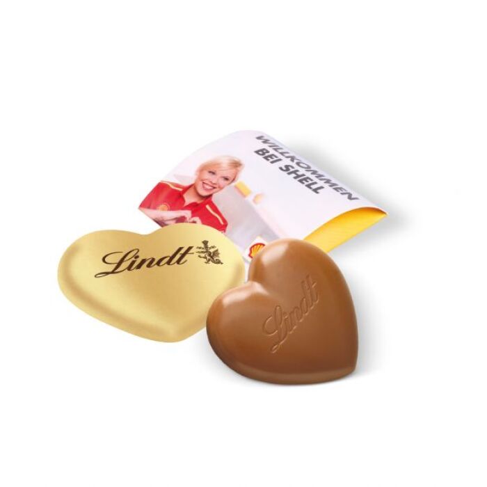 Lindt Herz, 20 g im Werbebriefchen