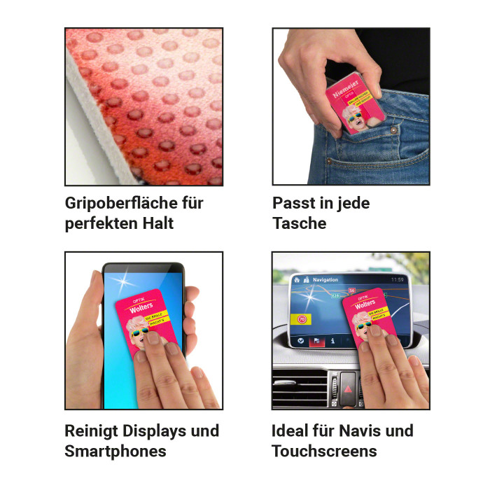 Brillen- und Displayreiniger PocketCleaner®