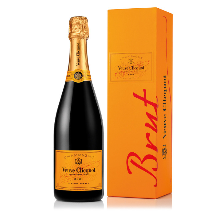 Veuve Clicquot Brut in Geschenkbox- 0,75 l