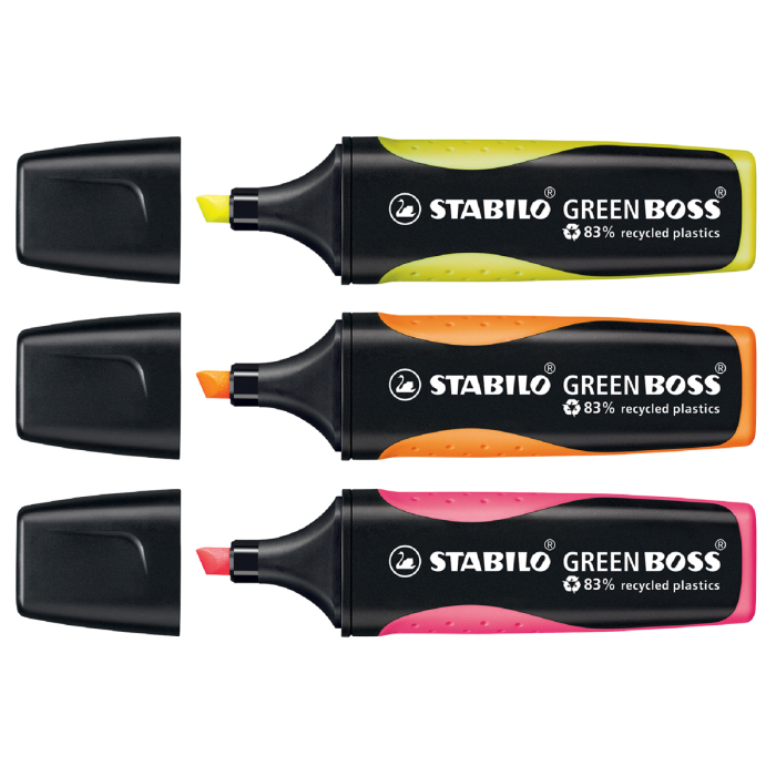 SCHWAN STABILO GREEN BOSS Textmarker