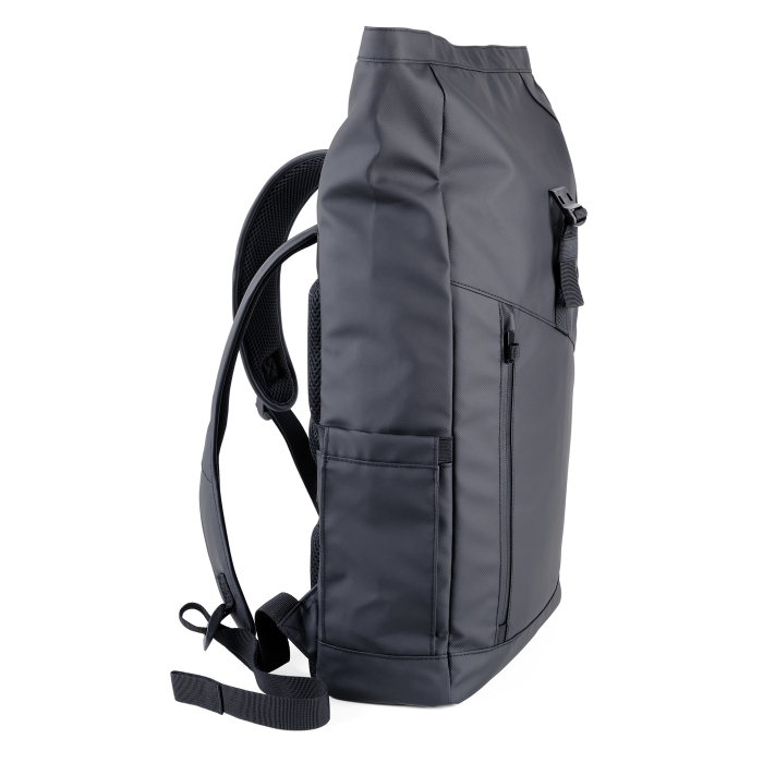 TROIKA Rucksack "Black Roll Top"