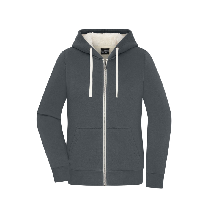 Bio-Kapuzenjacke "Sherpa" Damen / Herren