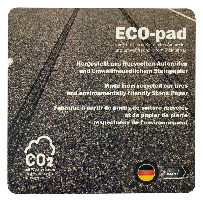 Untersetzer "ECO-pad" eckig