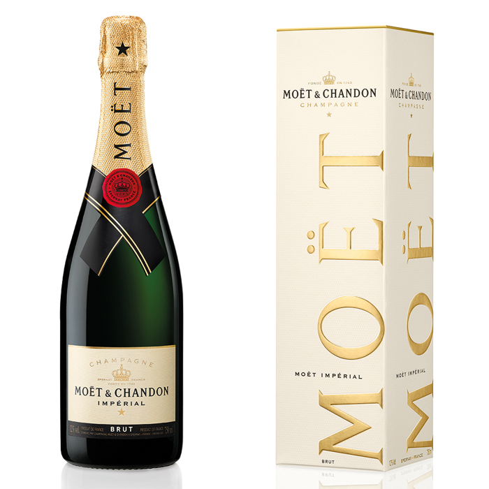 MOET & CHANDON Brut Imperial – in Geschenkbox 0,75 L